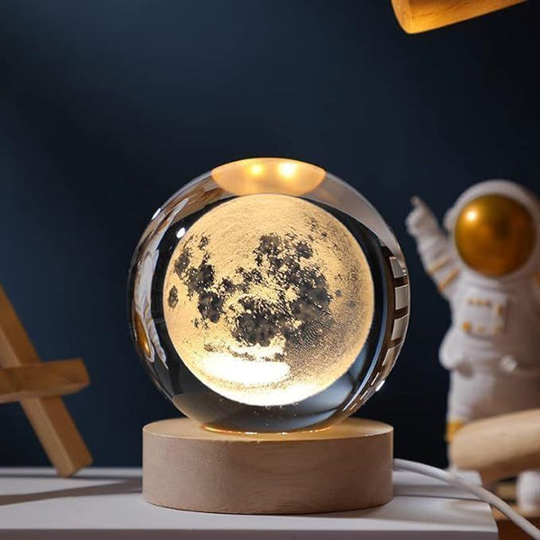 3D Crystal Ball Light Lamp